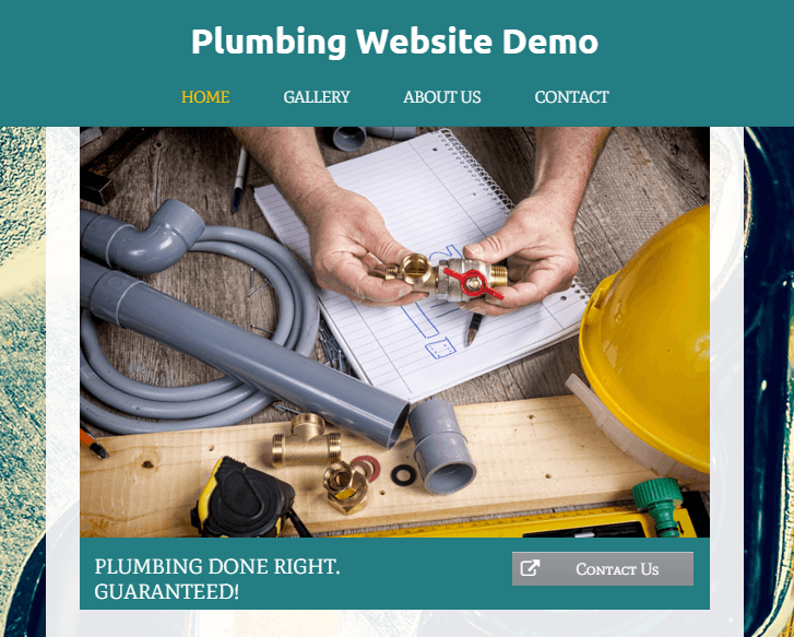 Plumbing Services Website Demo